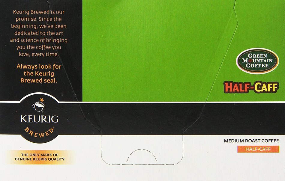 Green Mountain Coffee Keurig Green Mountain Half-Caff, 12 ct N6