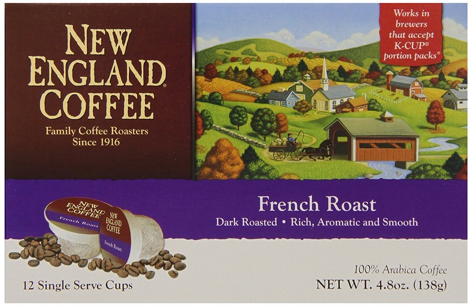 New England Coffee Breakfast Blend, 72 Count N41