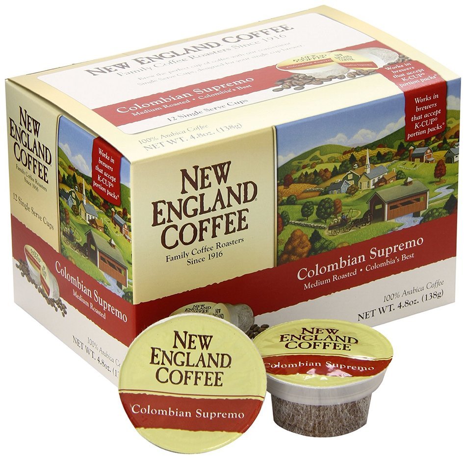 New England Coffee Breakfast Blend, 72 Count N43