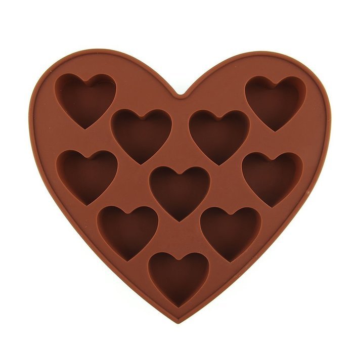 Heart Shape Silicone Cake Cookie Chocolate Mold Mould Ice Pan Tray Baking Tool