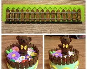 Fence Silicone Fondant Mold Cake Decorating Polymer Clay Mould N2