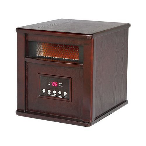 Westpointe WI-0035WC Infrared Heater, Dark Oak free image download