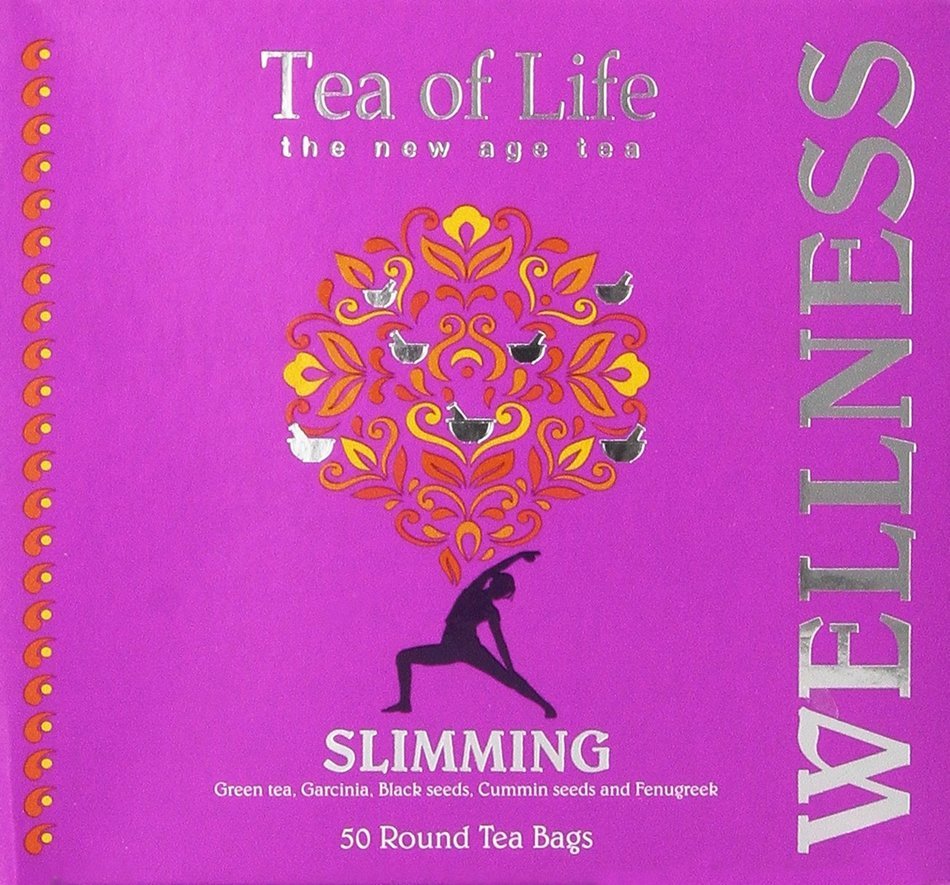 Tea of Life Slimming, 50 Round Tea Bags 2.6 Oz. N3