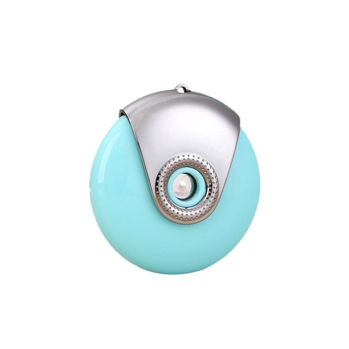 Nano Handy Humidifier Spray Facial Mister Skin Care Beauty Instrument for Android - Blue
