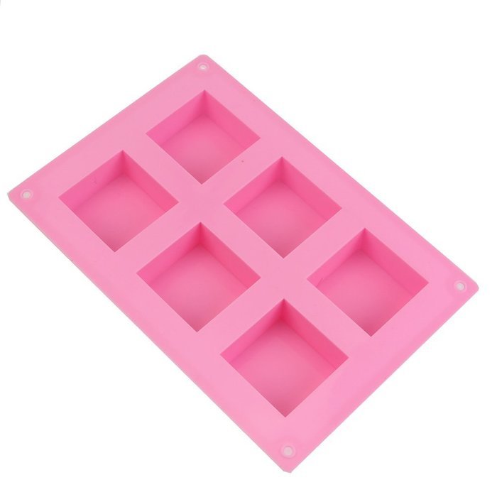 UNIHA Silicone Ice Cube Candy Chocolate Cake Cookie Cupcake Soap Molds Mould DIY(6-Snowflake Snow) N3