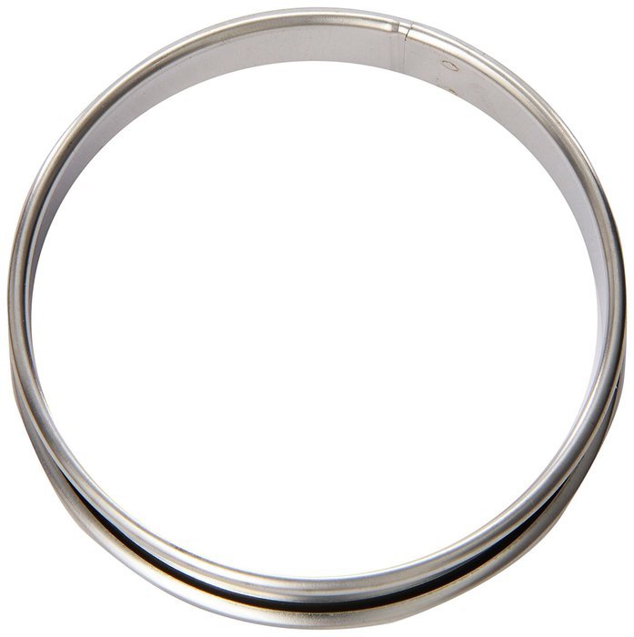 Matfer Bourgeat 371705 Small Flan Ring, Silver