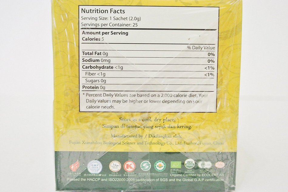 3 boxes Organo Gold Gourmet Green tea 100% organic Ganoderma bagged (25 sachets per box) N2