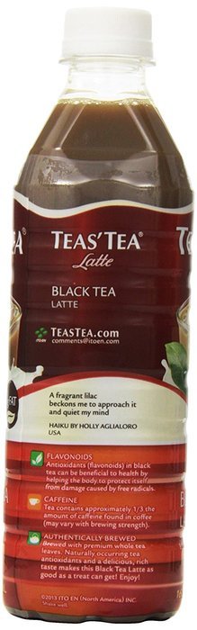 Teas' Tea Matcha Green Tea Latte, 16.9 Ounce (Pack of 12)