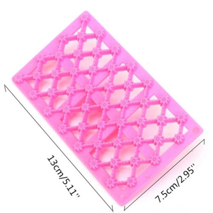 Cake & Cookie Cutters Decorating Flower Fondant Craft Cake Embosser Cutter Icing Mould Embossing Tool N2