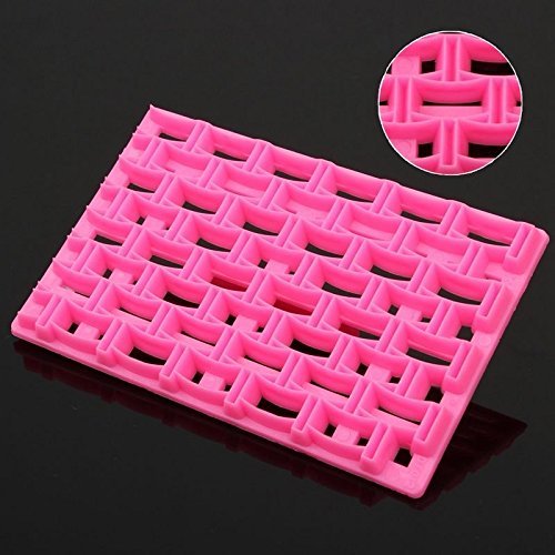 Lariy DIY Plastic Grid Shaped Cake Chocolate Candy Mold Biscuits Moulds Baking Tools N4