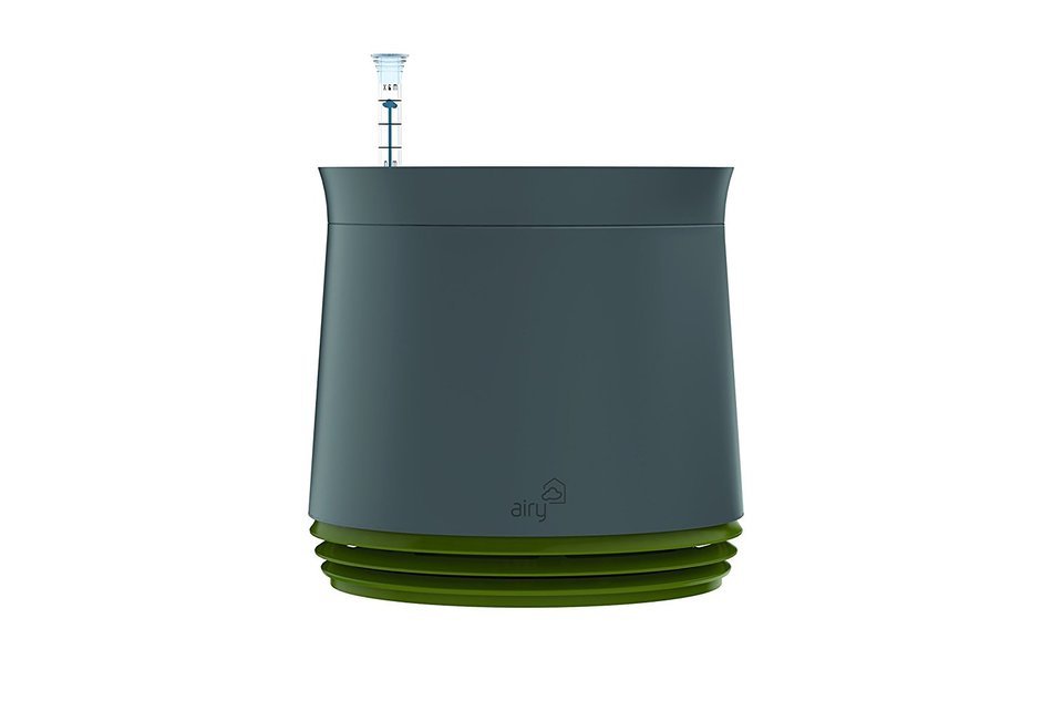 AIRY - natural air purifier (stone grey - space blue) N2