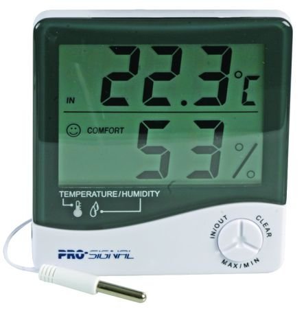 Indoor/Outdoor Digital Thermo Hygrometer