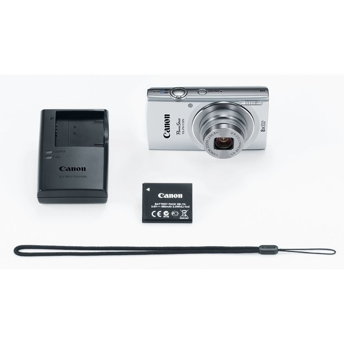 Canon PowerShot ELPH135 Digital Camera (Silver) (Discontinued by Manufacturer) N2
