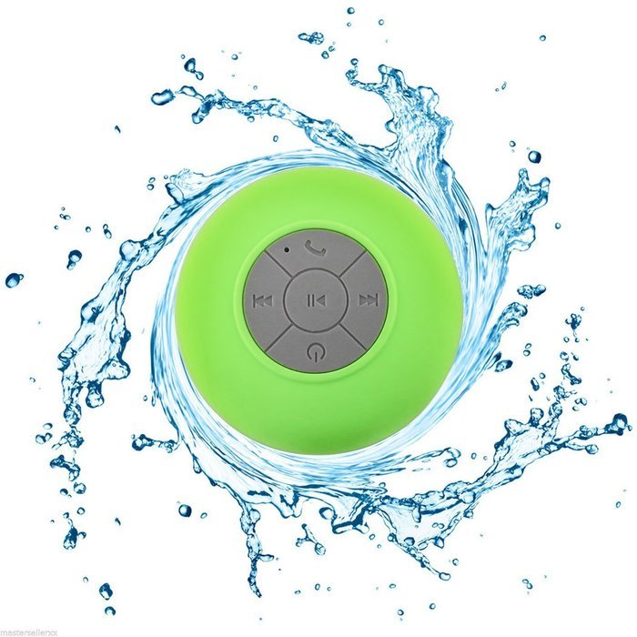 Amazing She-Water Resistant Bluetooth 3.0 Shower Speaker with Dedicated Suction Cup for Showers Bathroom Pool... N2