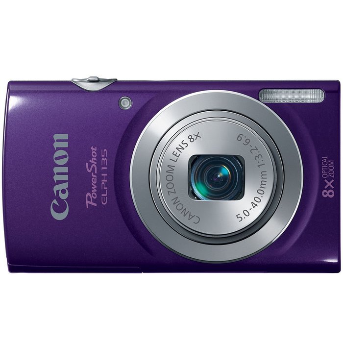 Canon PowerShot ELPH135 Digital Camera (Silver) (Discontinued by Manufacturer) N5