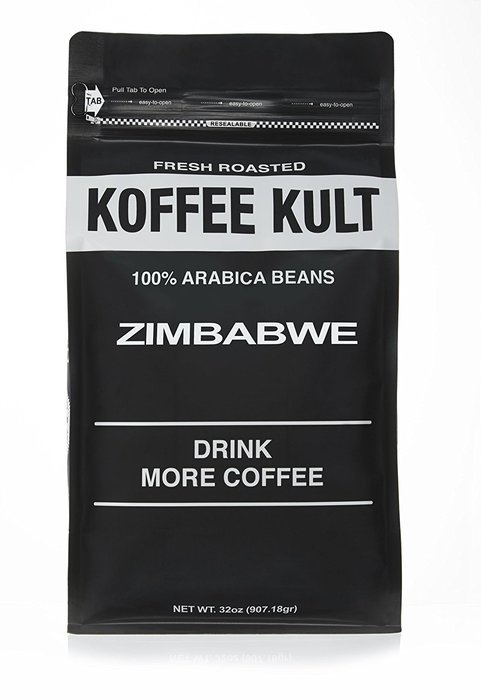 Koffee Kult Zimbabwe Coffee Beans (2 Lb WB) Highest Quality Delicious - Whole Bean - Single Origin- Fresh Roasted... N2