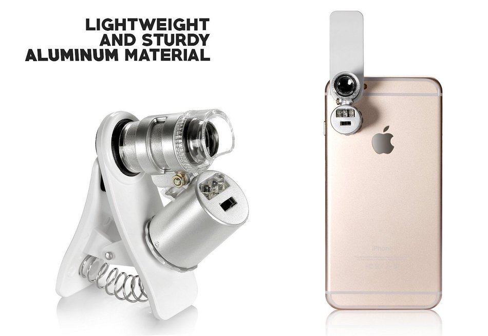 3 In 1 Universal Phone Camera Lens Kit with 0.4X Super Wide Angle Lens, 180 Degree Fish Eye Lens and 10X Macro... N2