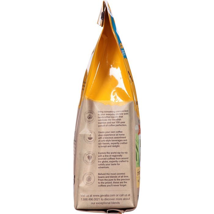 GEVALIA Roast and Ground Coffee, Colombia, 12 Ounce (Pack of 6) N2