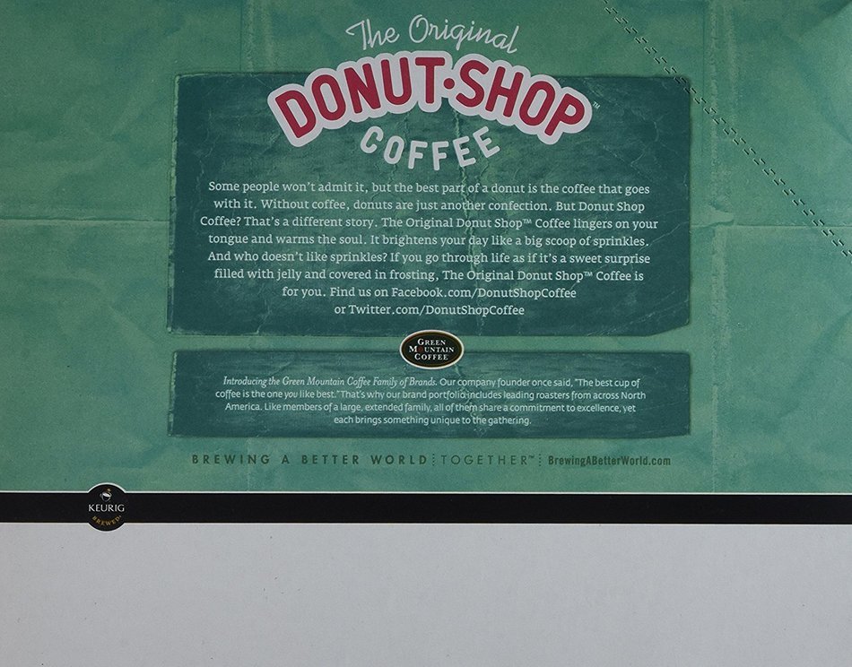 Keurig, The Original Donut Shop, K-Cup packs (Regular - Medium Roast Extra Bold, 48 Count) N2