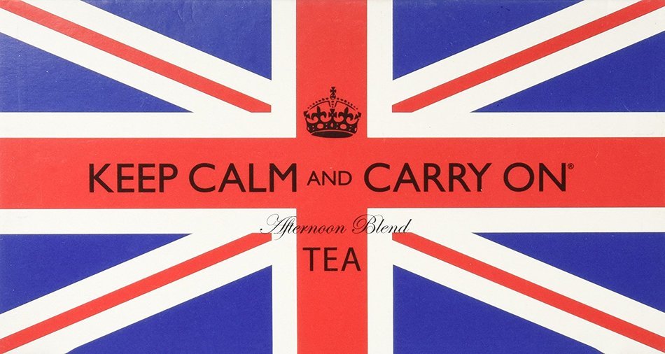 Keep Calm and Carry On Afternoon Tea N3