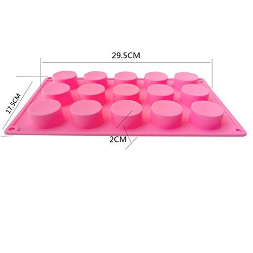 Cake Molds Round Cylinder Silicone Cupcake Mould