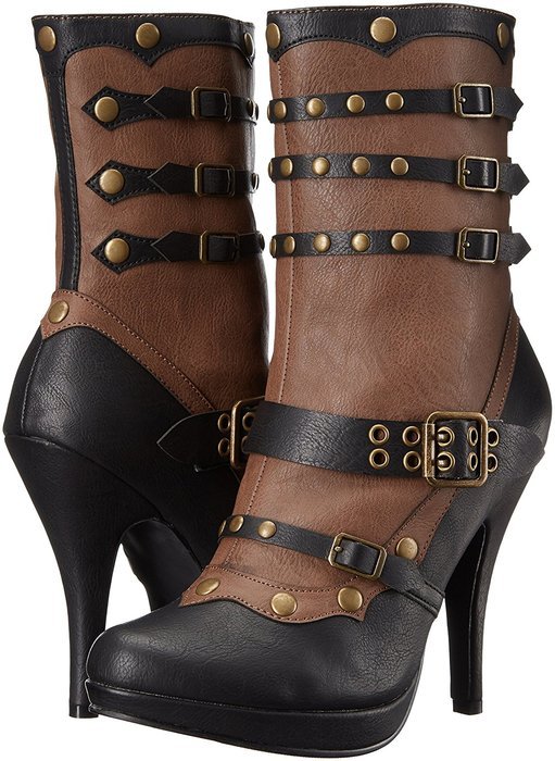 Ellie Shoes Women's 414-Jules Combat Boot N6