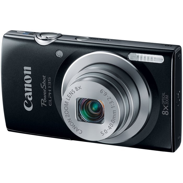 Canon PowerShot ELPH135 Digital Camera (Silver) (Discontinued by Manufacturer) N11