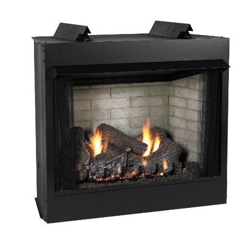Premium 36 inch Vent-Free See Thru MV Fireplace - Natural Gas
