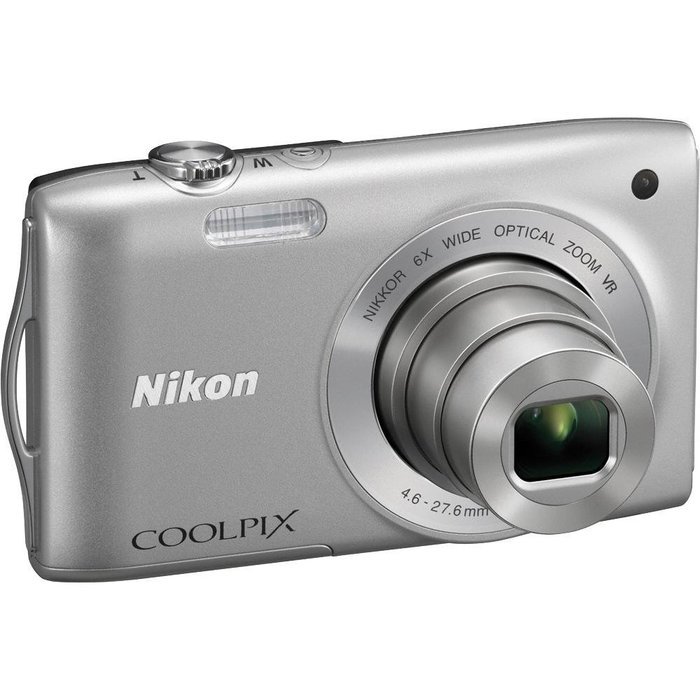 Nikon COOLPIX S3300 16 MP Digital Camera with 6x Zoom NIKKOR Glass Lens and 2.7-inch LCD (Black) N3