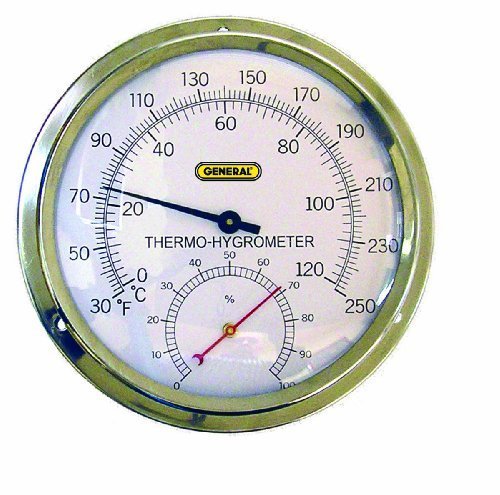 General Tools & Instruments A600FC High Temperature Analog Thermo-Hygrometer by General Tools & Instruments