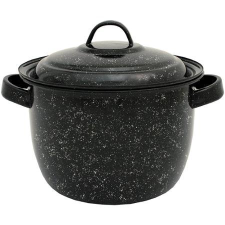 Granite Ware 4-Quart Bean Pot, Black Steel Creates a Durable