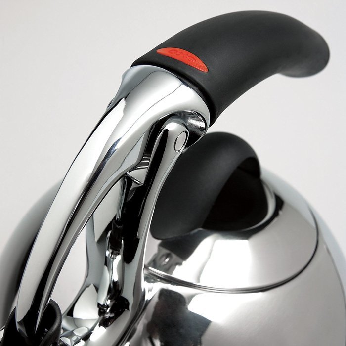 OXO Good Grips Uplift Tea Kettle, Induction Compatible, Polished N3