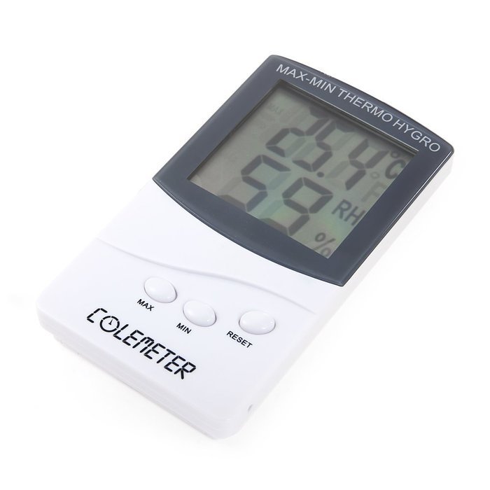 MOOST Digital Hygrometer Wet Humidity Thermometer Temperature Meter Hygrothermometer Humidity Gauge N6