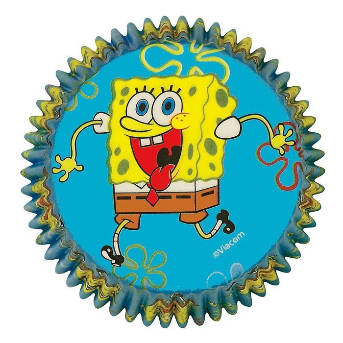 Standard Baking Cups-Spongebob Squarepants 50/Pkg