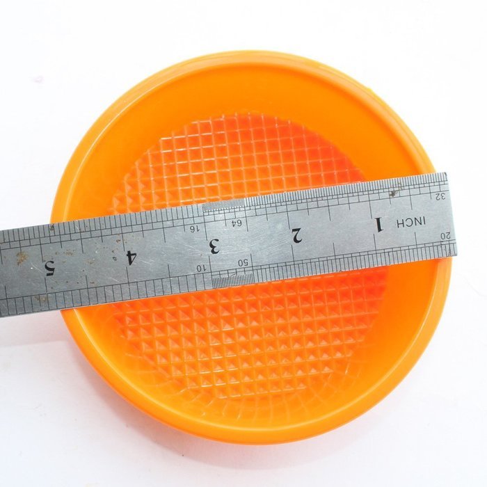 X-Haibei Flexible 5" MINI Round Cake Bread Mold Baking Pan Silicone Sandwiches Hamburgers Maker N2
