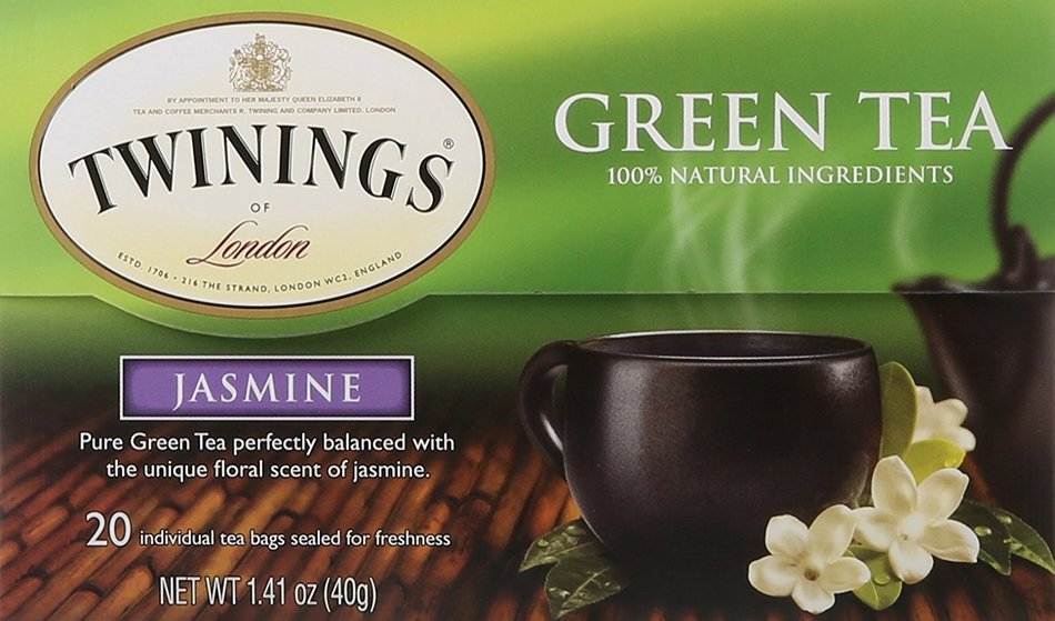 Twinings Jasmine Green Tea, 1.41 Ounce