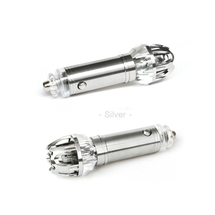 Hk Genesis&reg; Car Air Purifier Ionizer with 4,800,000 Pcs/cm3 Negative Ions - Removes Cigarette Smoke, Bacteria,... N3