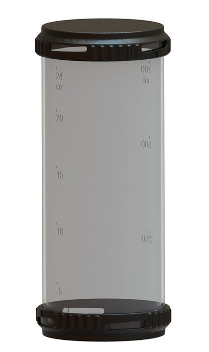 DE BUYER 3358.75 Extra Tank for Le Tube Bakeware, Black and Transparent Plastic