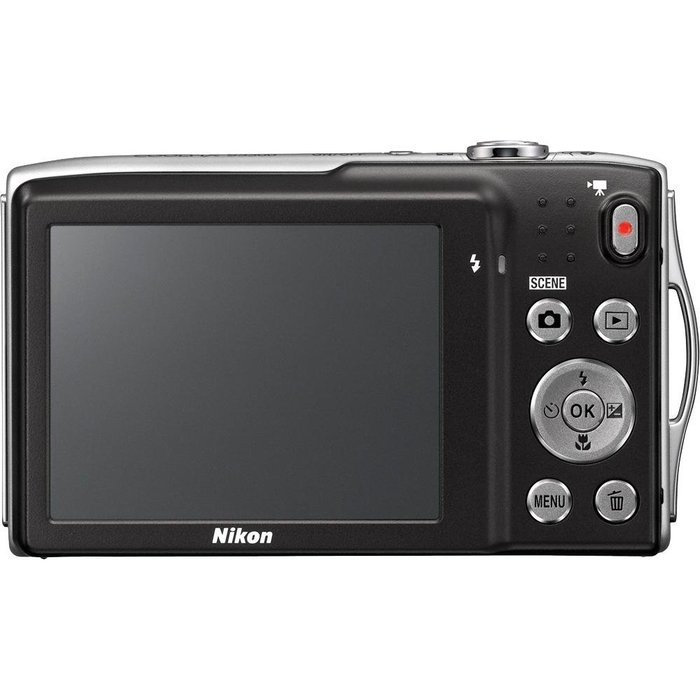 Nikon COOLPIX S3300 16 MP Digital Camera with 6x Zoom NIKKOR Glass Lens and 2.7-inch LCD (Black) N5