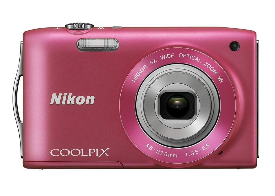 Nikon COOLPIX S3300 16 MP Digital Camera with 6x Zoom NIKKOR Glass Lens and 2.7-inch LCD (Black) N6