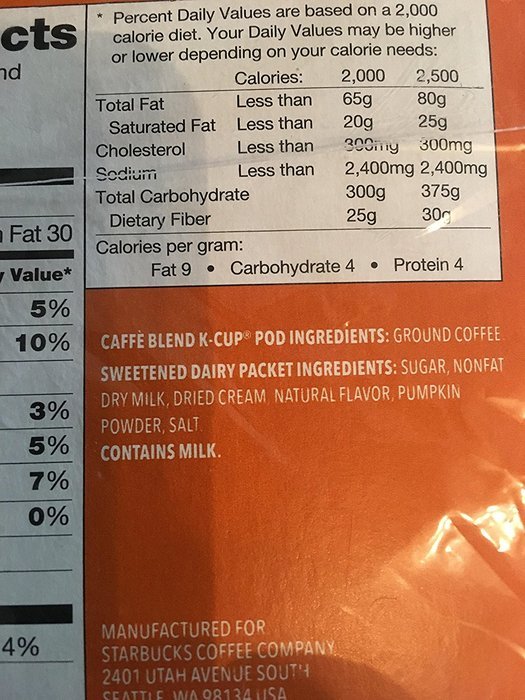 Starbucks Pumpkin Spice Caffe Latte K-cups Limited Edition ( 2 Boxes) N3