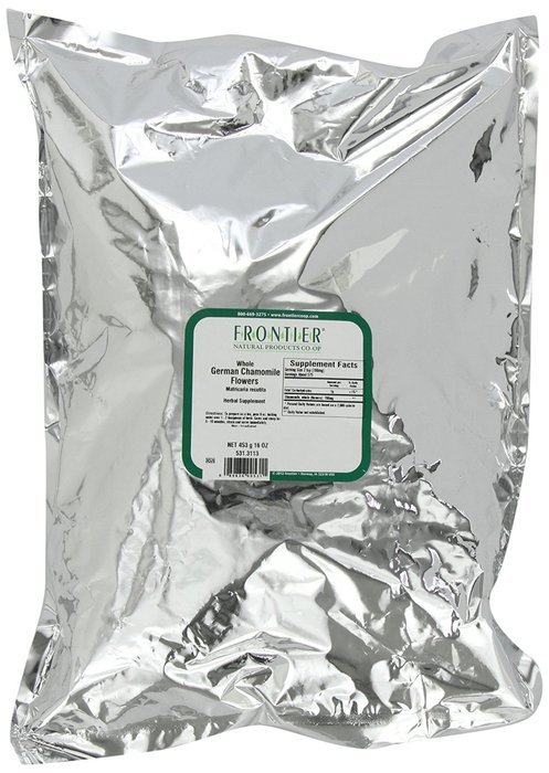 Frontier Chamomile Flowers, German Whole (double Cleaned), 16 Ounce Bag N2