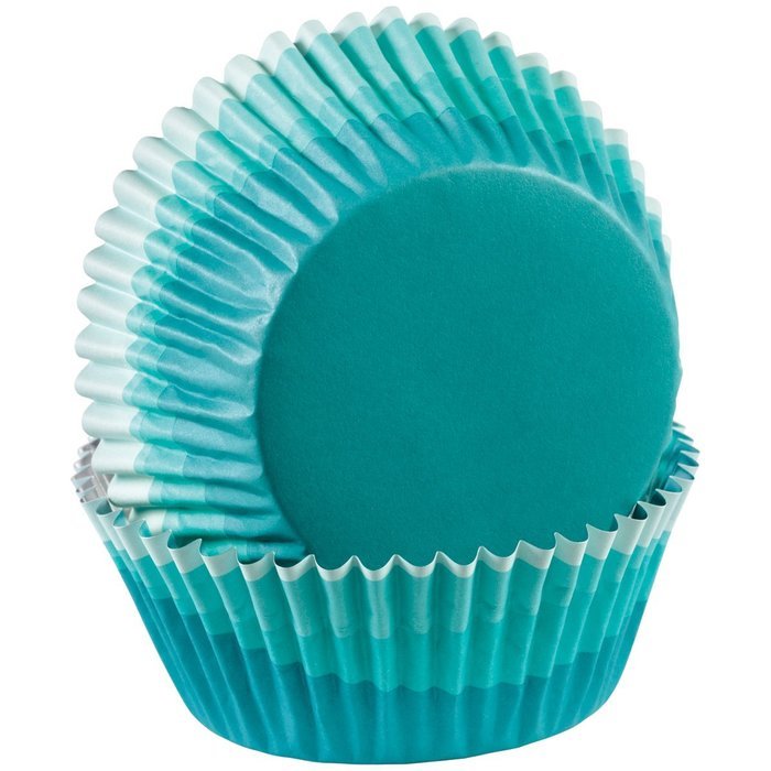 Wilton ColorCup Standard Baking Cups, Blue Ombre, 36-Pack N2