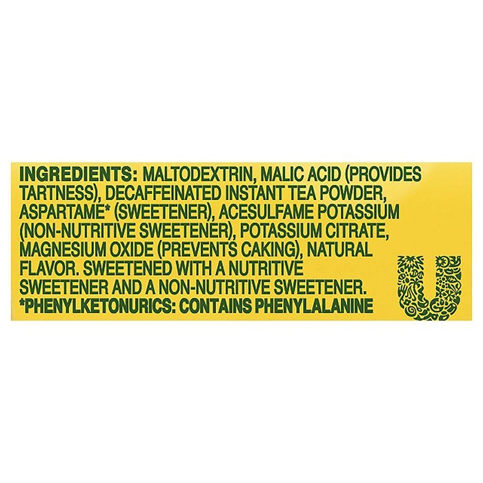 Lipton Iced Tea Mix, Diet Decaffeinated Lemon 10 qt (Pack of 4) N19