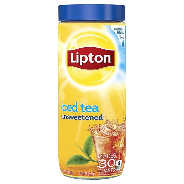 Lipton Iced Tea Mix, Diet Decaffeinated Lemon 10 qt (Pack of 4) N22