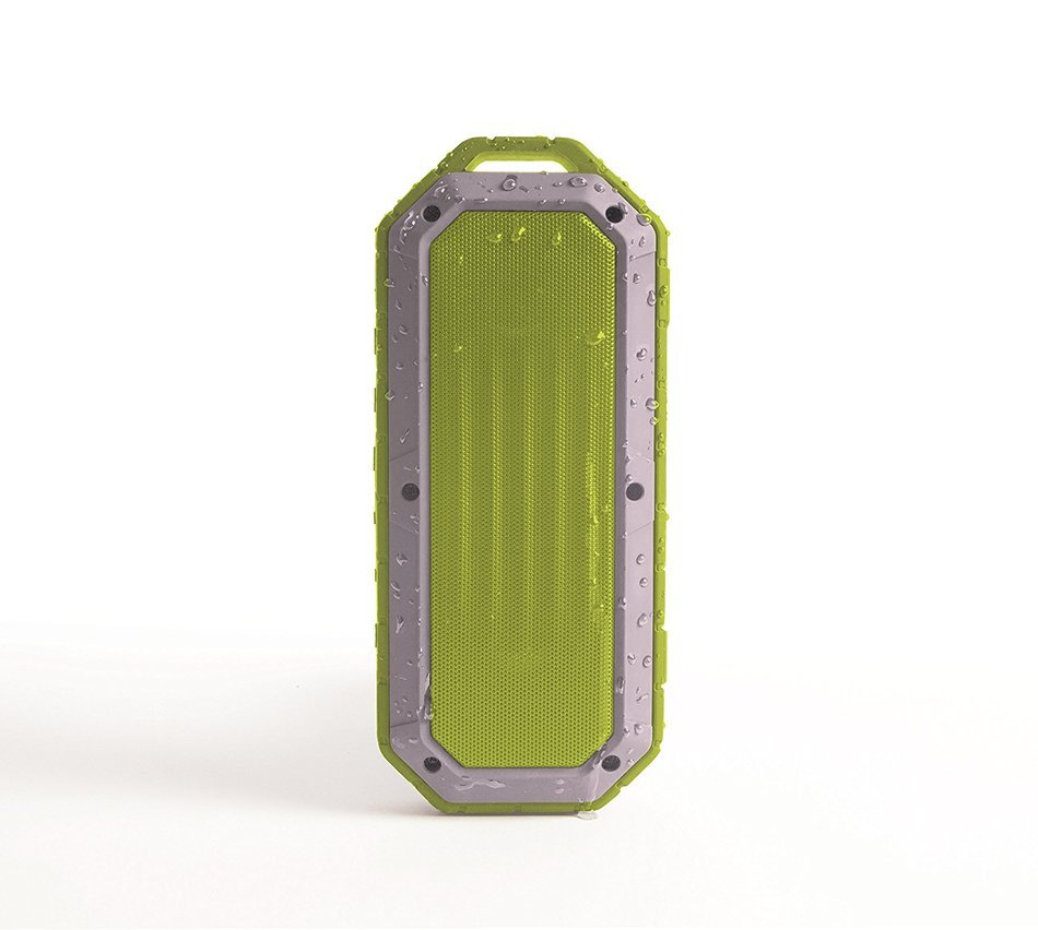 iJoy Beach Bomb IP66 Waterproof Shockproof Portable Bluetooth Speaker With built in Mic Aux-In and 2,000mAh Battery... N38