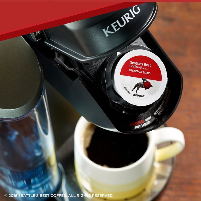 Seattle's Best Coffee Breakfast Blend, K-Cup for Keurig Brewers, 60 Count