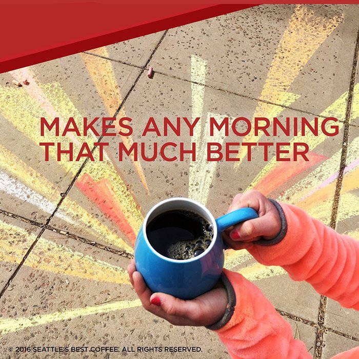 Seattle's Best Coffee Breakfast Blend, KCup for Keurig Brewers, 60