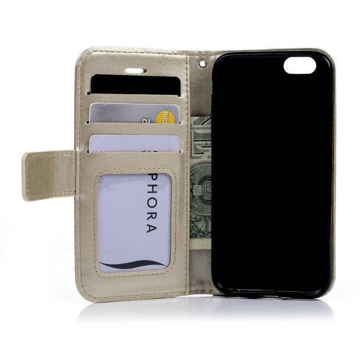 iPhone 6S Case,iPhone 6 Case (4.7") - Flip Stand Wallet Case PU Leather Shock-Absorption Soft TPU Inner Bumper... N5