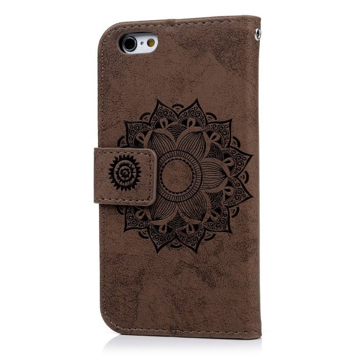 iPhone 6S Case,iPhone 6 Case (4.7") - Flip Stand Wallet Case PU Leather Shock-Absorption Soft TPU Inner Bumper... N6